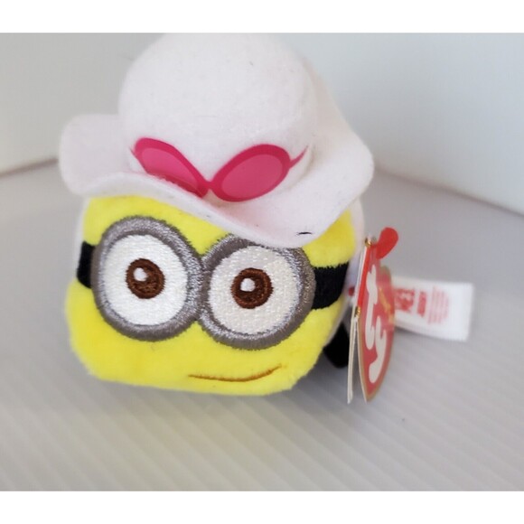 TY Beanie Boos Teeny Tys Stackable Plush Despicable Me 3 Jerry Tourist Mini 3" - Picture 2 of 8